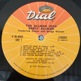 Allman Joys, The - Early Allman Featuring Duane And Gregg Allman (Vinyl)